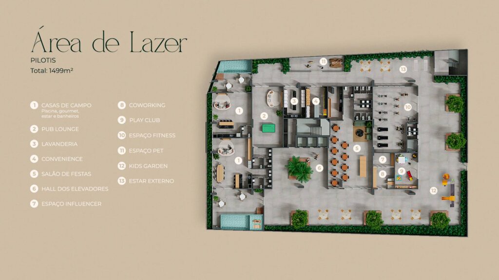 Área de Lazer - Pietra di Sevilla